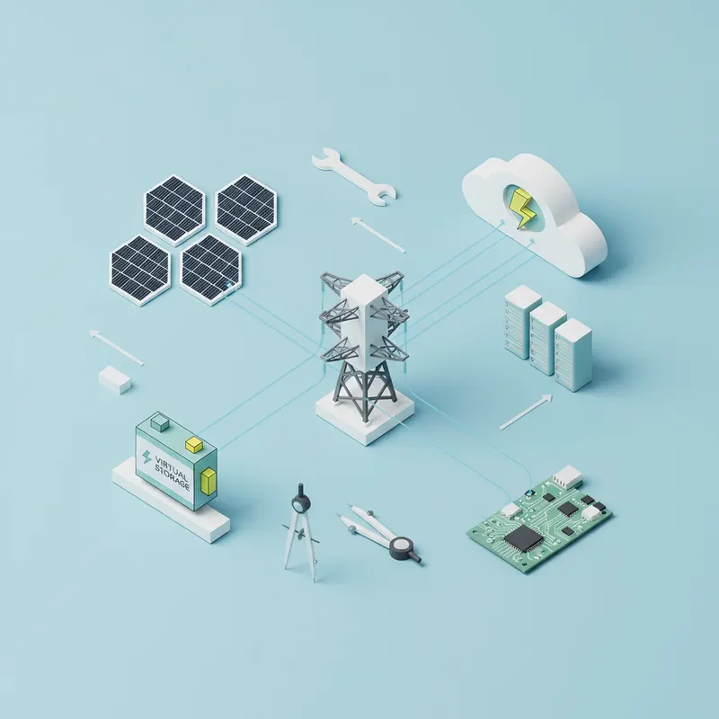 batterie virtuelle — détail