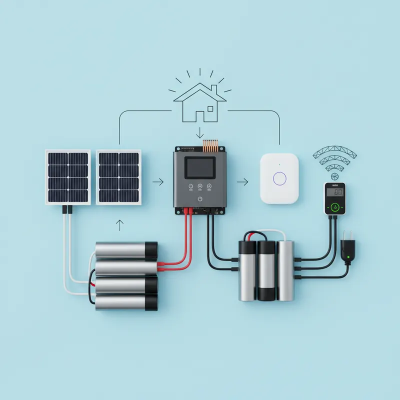 domotique solaire — détail