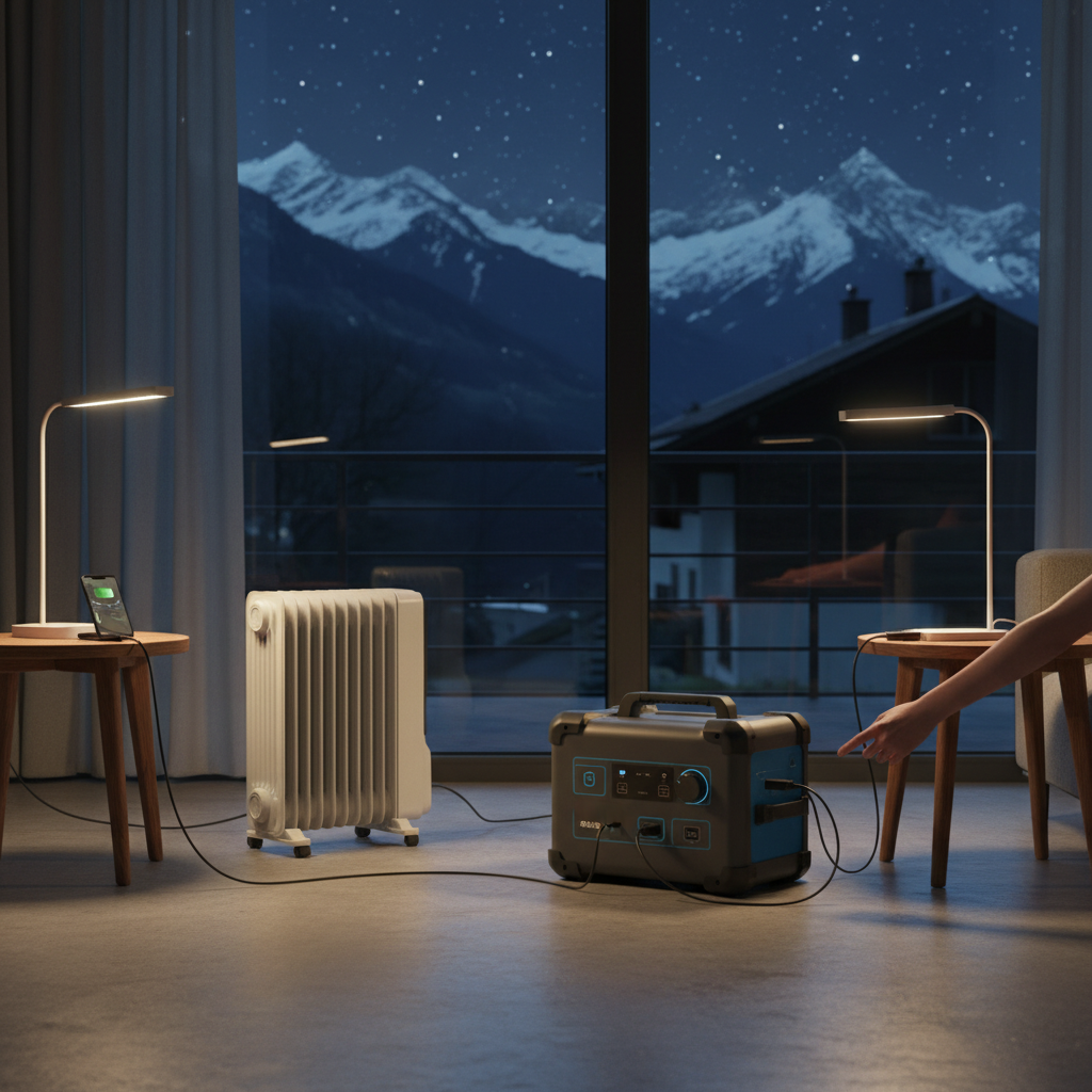 Panne de courant en Suisse : comment alimenter votre maison