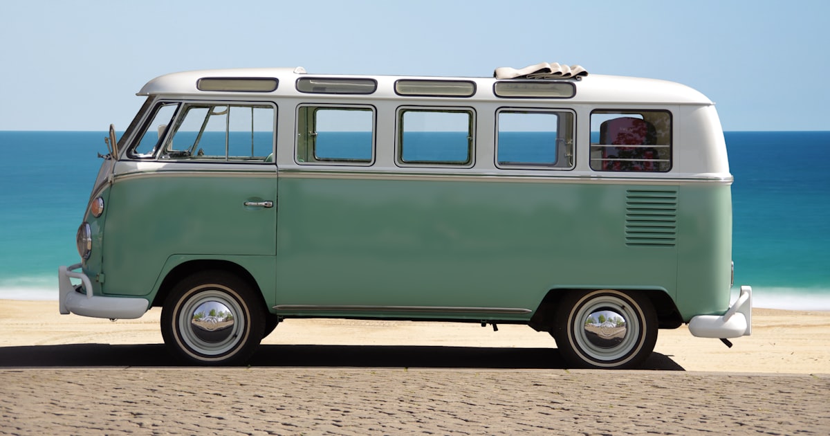 Van aménagé économique dans un cadre naturel